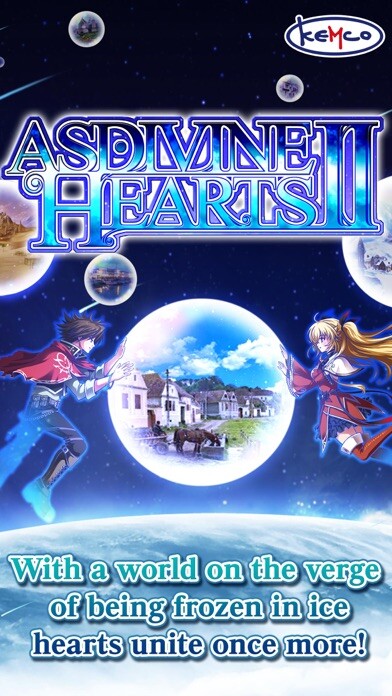 Emulate iPhone app [Premium]RPG Asdivine Hearts 2 using MyAndroid